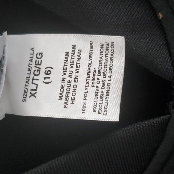 Adidas | Black Jacket Rose Gold Metallic Polka-dot - Picture 2 of 7